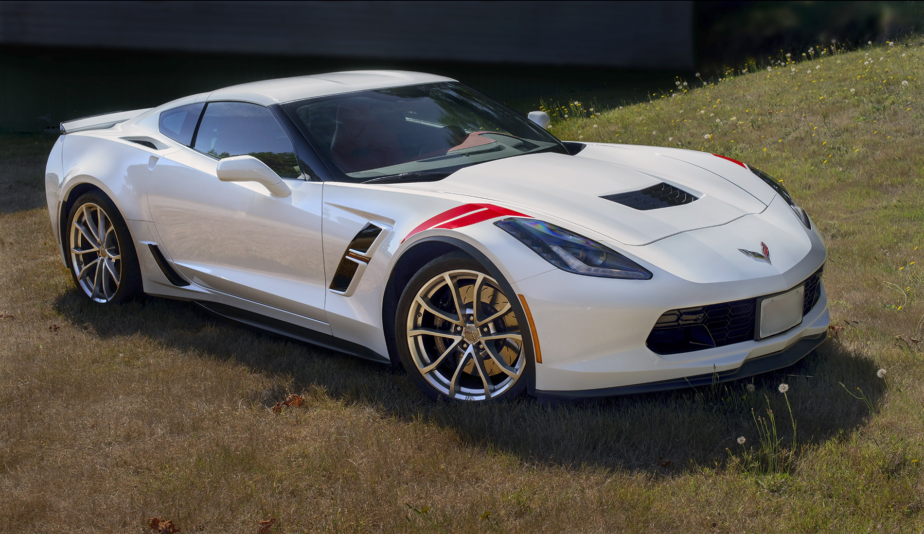 Location photograph: C7 Corvette Grand Sport