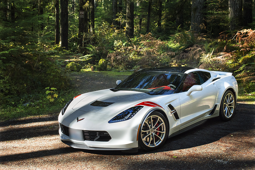 car photography c7 corvette